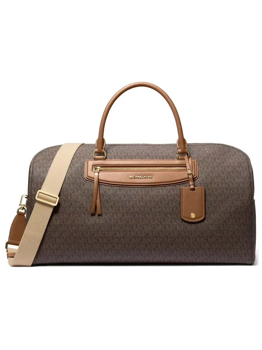 Сумка очень большая Michael Kors Jet Set Travel, коричневый/ореховый/хаки