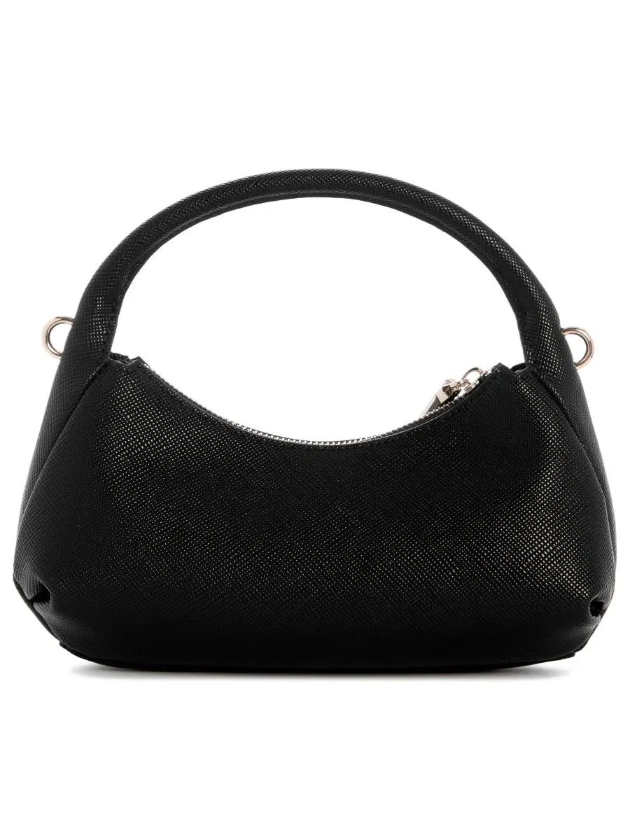 Сумка-хобо с верхней ручкой Gilda Small GUESS — изображение 2 из 5, черный