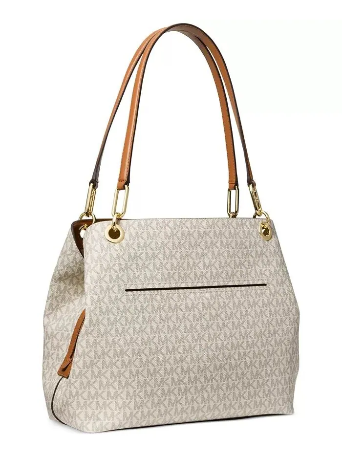 Сумка-тоут Michael Kors Kensington бежевая — изображение 2 из 5
