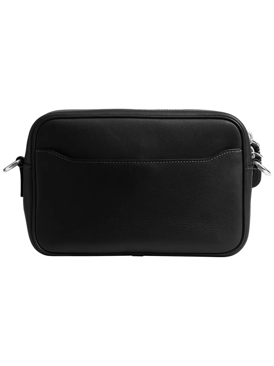 Кожаная сумка для радио и фотоаппарата COACH — 4