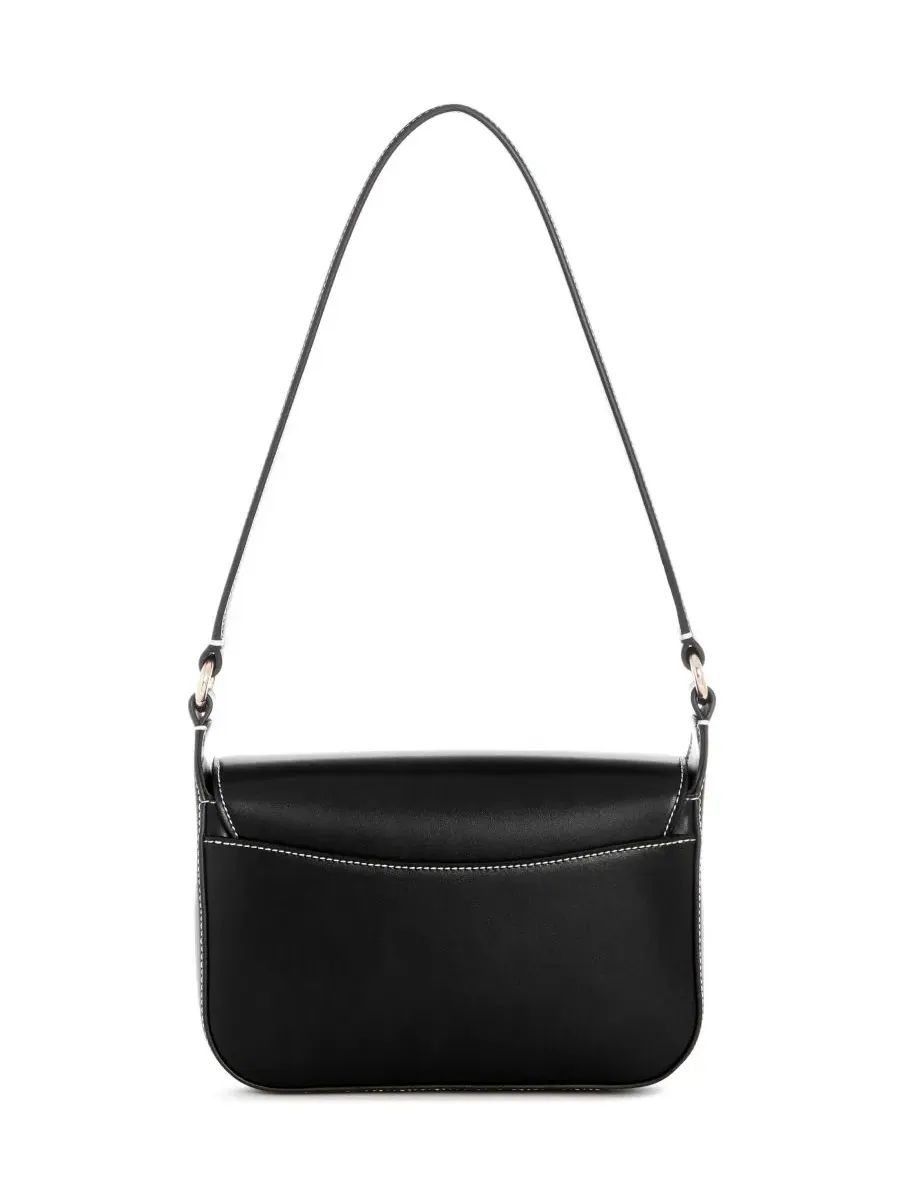 Сумка через плечо с клапаном Ruby Small GUESS — изображение 2 из 4, черный