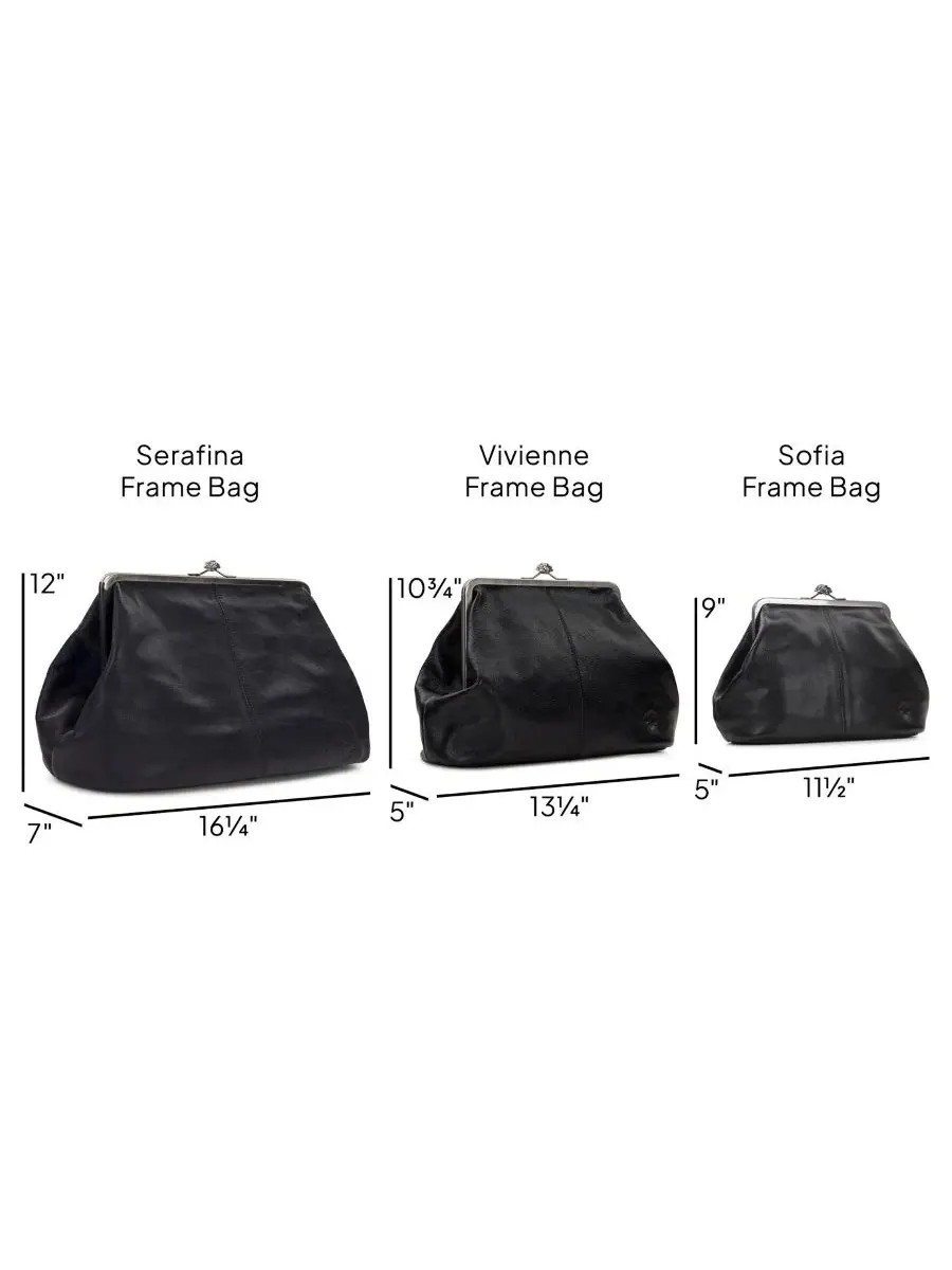 Сумка через плечо Vivienne Medium Suede Fringe Kiss-Lock Frame Patricia Nash — изображение 6 из 7, коричневый