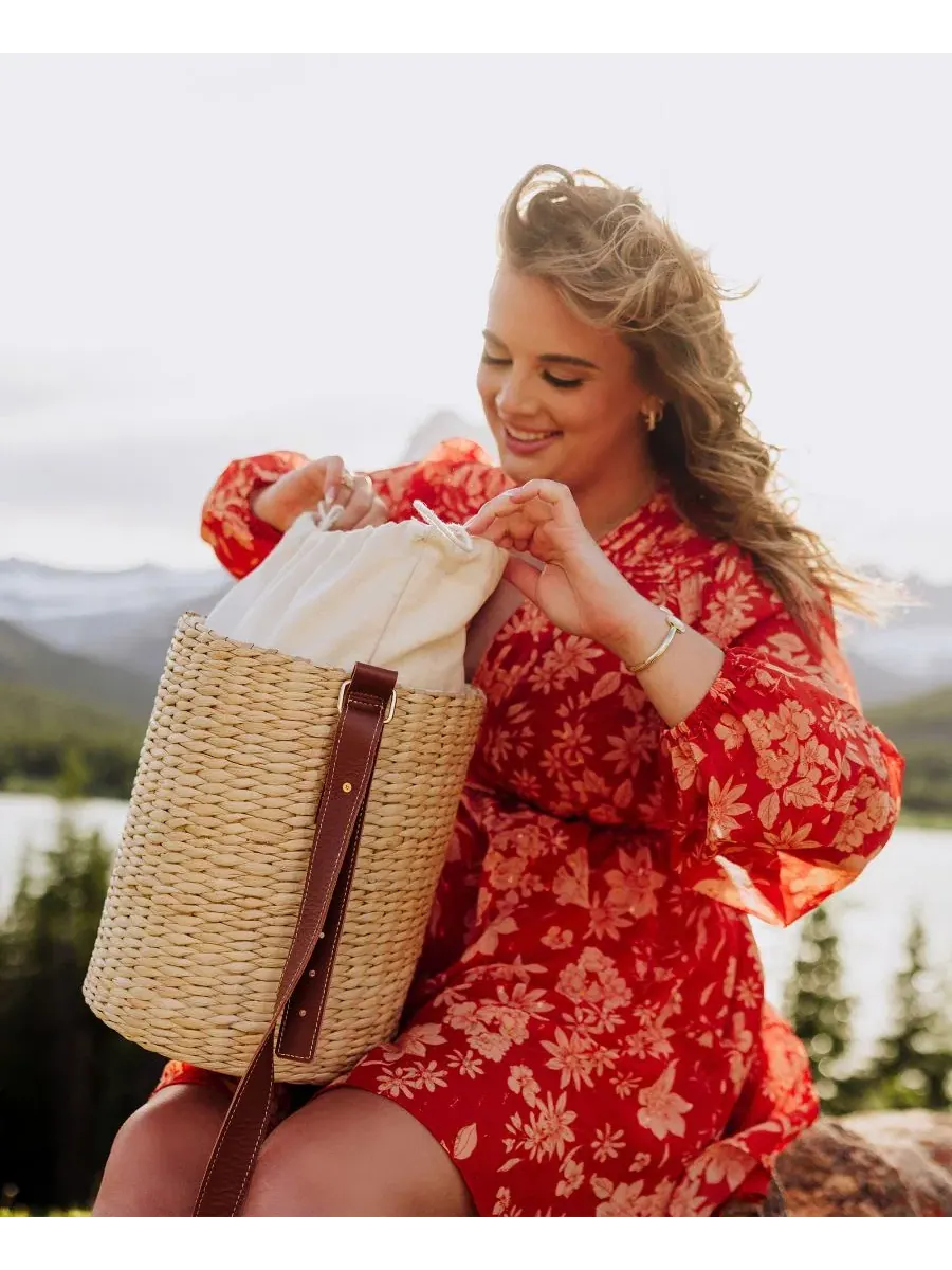 Сумка-шопер Palermo Rush Insulated Bucket Tote Picnic Time — изображение 3 из 7, бежевый