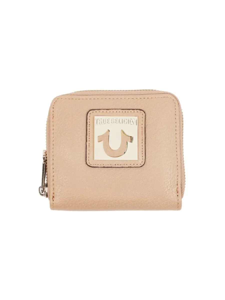 Мини-кошелек на молнии с изображением подковы True Religion