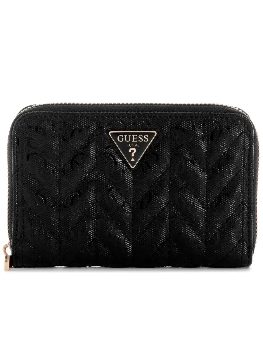 Кошелек с застежкой-молнией Stacey Mini Zip Around Wallet GUESS