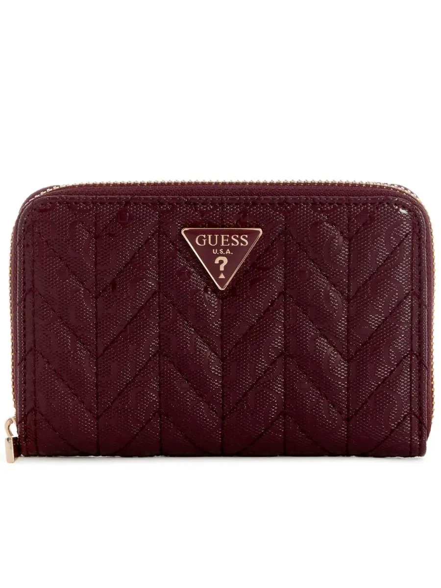 Кошелек-портмоне с молнией Stacey Mini Zip Around Wallet GUESS