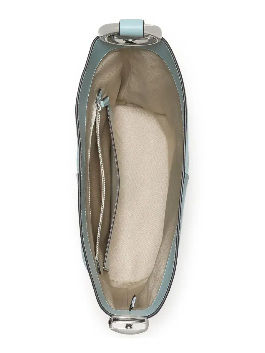 Сумка-ведро средняя Halo Suede, кожа kate spade new york — изображение 4 из 8, морской