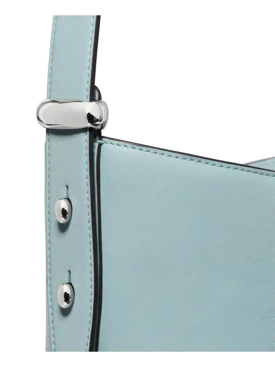 Сумка-ведро средняя Halo Suede, кожа kate spade new york — изображение 6 из 8, морской