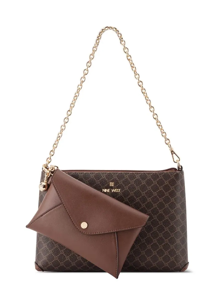 Сумочка через плечо Marissa Convertible Small Wristlet Shoulder Handbag Nine West