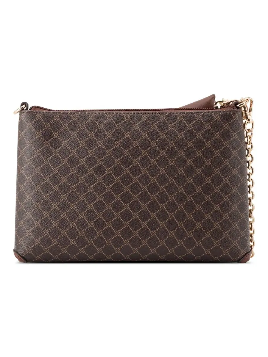 Сумочка через плечо Marissa Convertible Small Wristlet Shoulder Handbag Nine West — изображение 4 из 8, коричневый