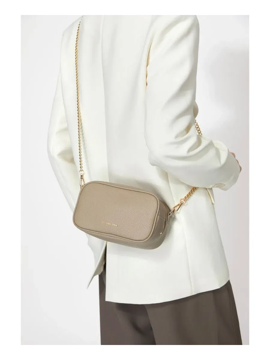 Сумка-кроссбоди Antonia Chain Mini Shoulder Bag Victoria Hyde Victoria Hyde London, нюдовый — изображение 1 из 3, нудовый