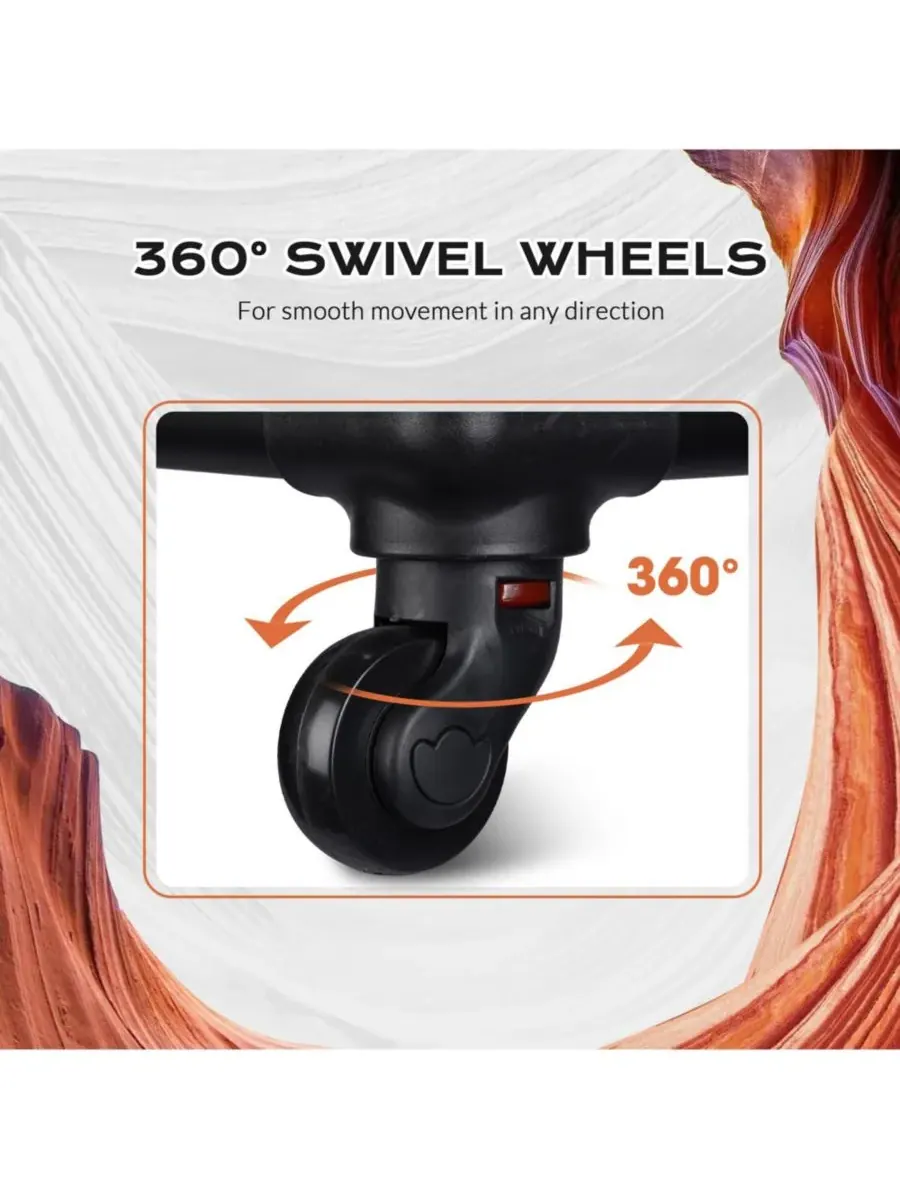 Набор из 3 косметических кейсов-органайзеров Wheel CB Dusk Byootique — изображение 5 из 9, серый