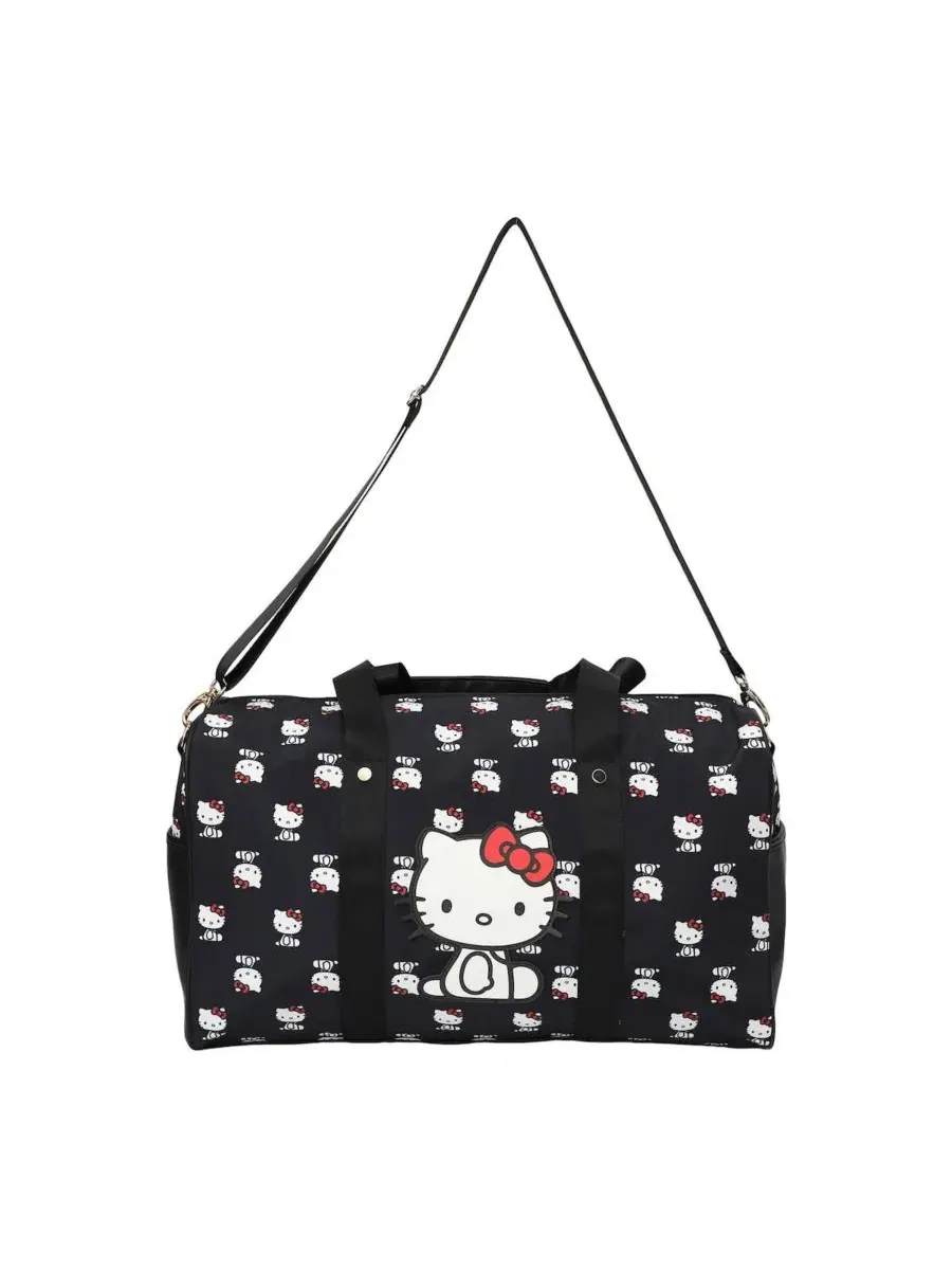 Дорожная сумка AOP из нейлона с полиуретановыми вставками Hello Kitty