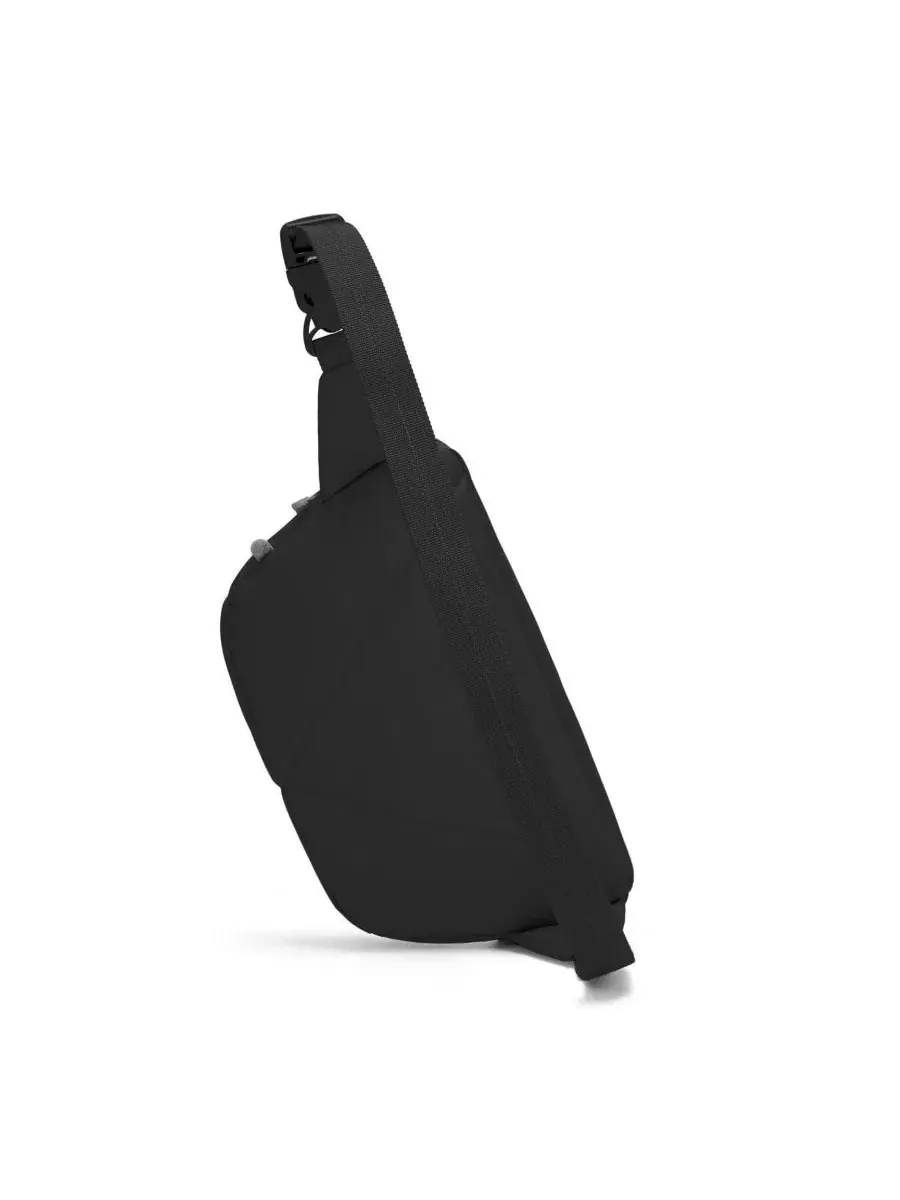 Сумка-слинг с защитой от краж Jet Black Pacsafe — изображение 2 из 8, черный