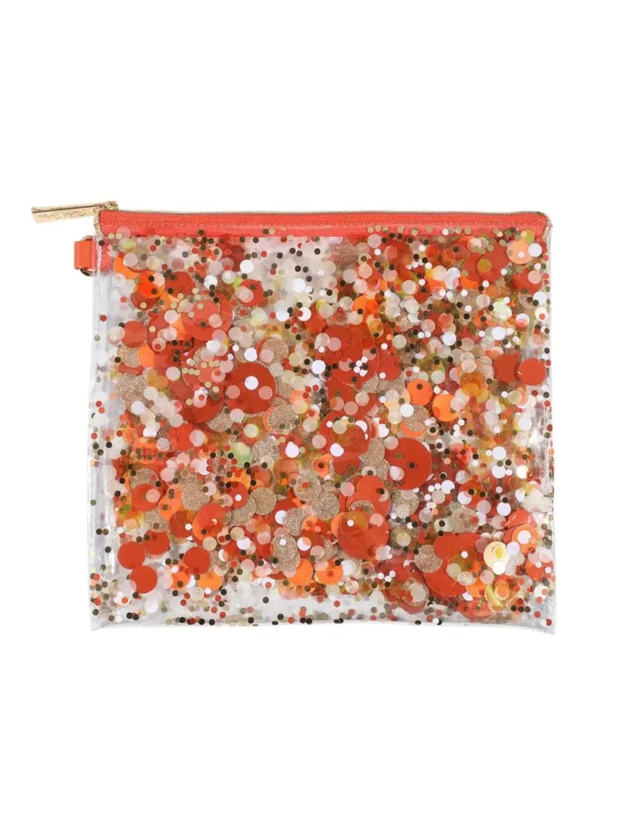 Packed Party Косметичка Spirit Squad Confetti Everything Pouch для женщин (оранжевая расцветка) — оранжевый