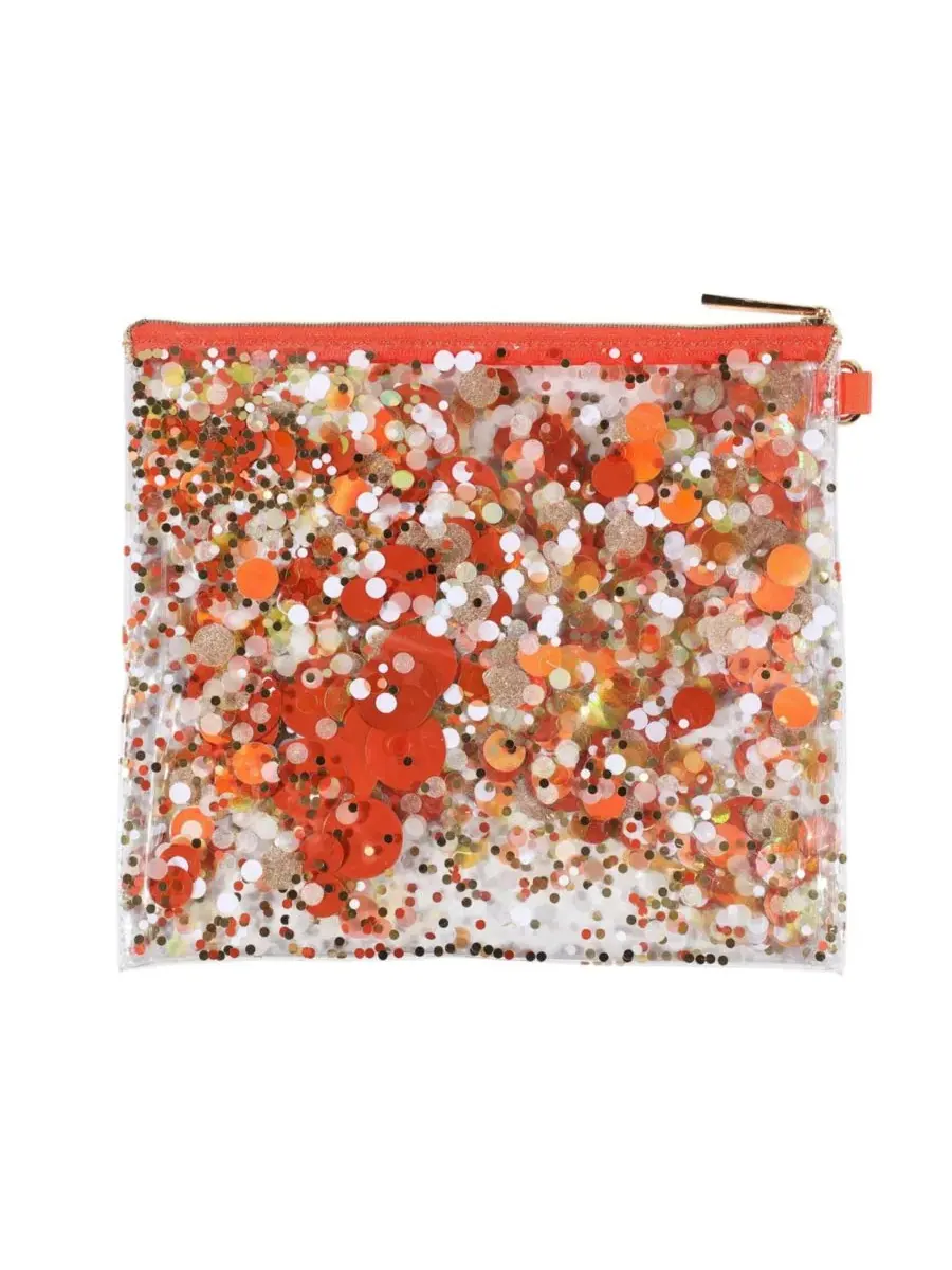 Packed Party Косметичка Spirit Squad Confetti Everything Pouch для женщин (оранжевая расцветка) — изображение 2 из 4