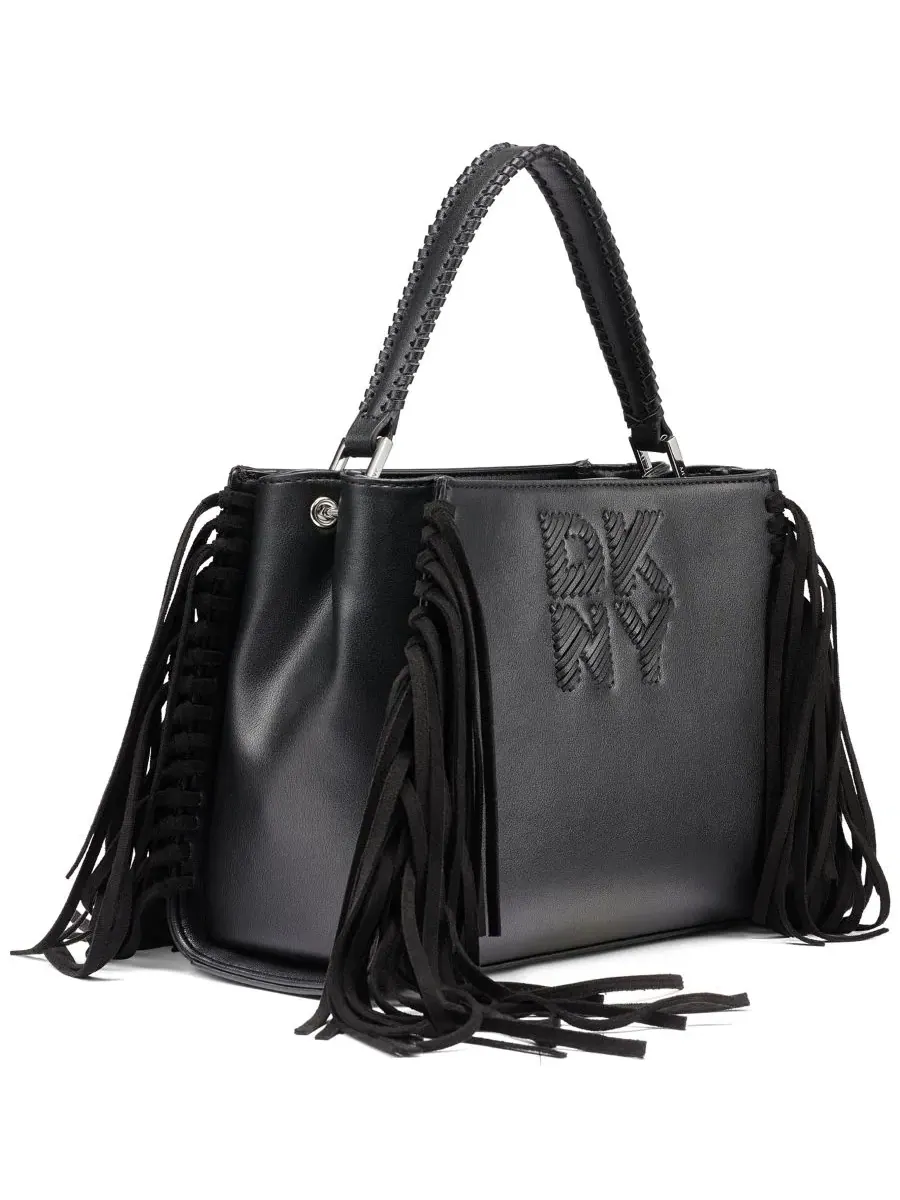 Сумка-шопер с магнитной застежкой Foster Magnetic Snap Extra-Large Satchel Handbag DKNY — изображение 3 из 4