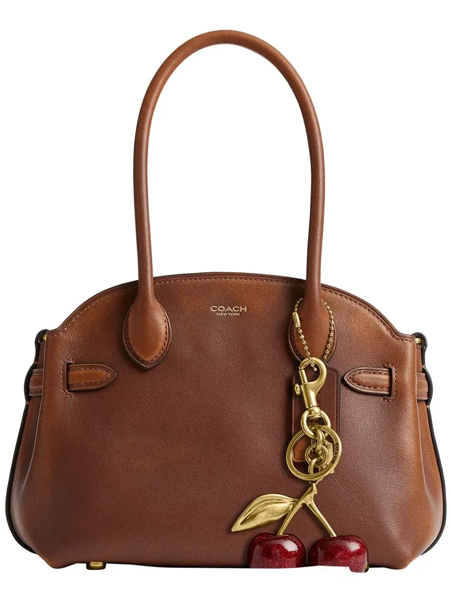 Женская сумка COACH Empire Carryall Handbag 21 из кожи — изображение 9 из 9, коричневый