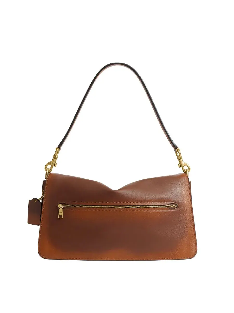 Сумка через плечо COACH Tabby Large Loved Leather Shoulder Bag 36 — изображение 2 из 8, коричневый