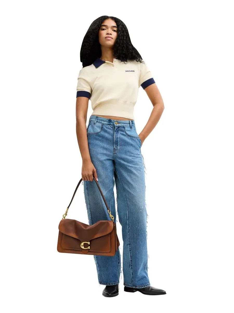 Сумка через плечо COACH Tabby Large Loved Leather Shoulder Bag 36 — изображение 7 из 8, коричневый