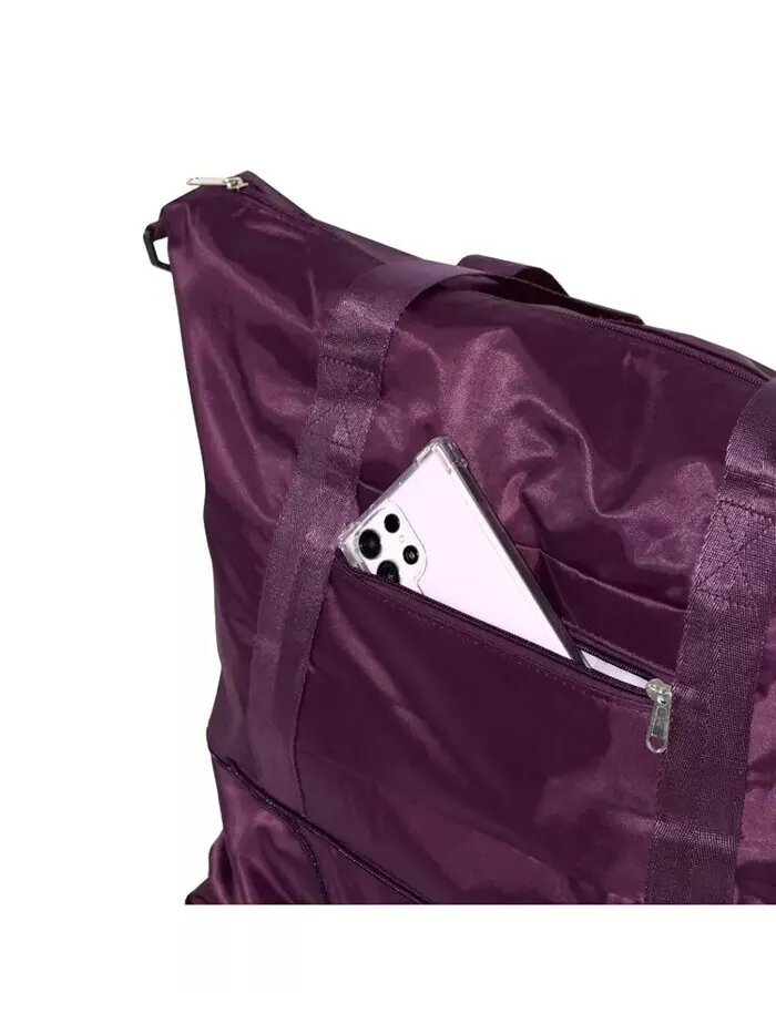Женская расширяемая сумка Weekender Duffel Nicci — изображение 4 из 9, светлый фиолетовый