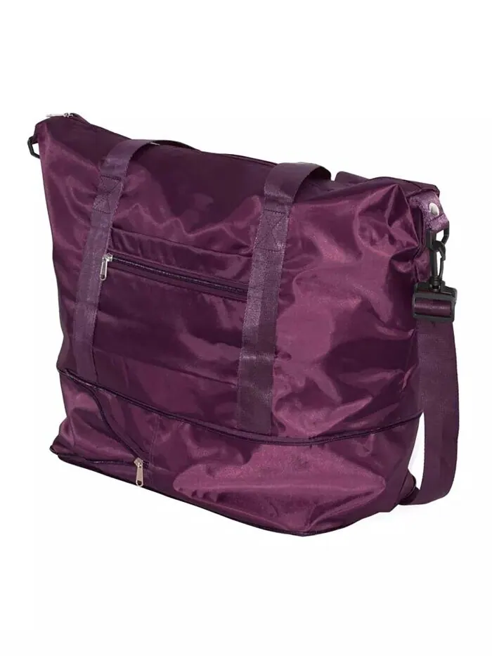 Женская расширяемая сумка Weekender Duffel Nicci — изображение 6 из 9, светлый фиолетовый