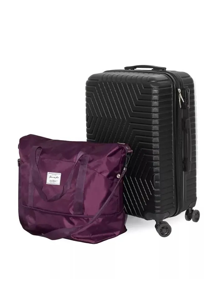 Женская расширяемая сумка Weekender Duffel Nicci — изображение 8 из 9, светлый фиолетовый