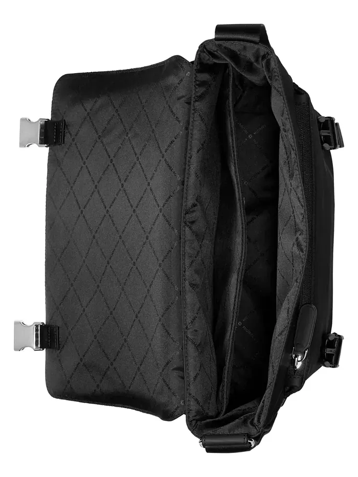 Мужская кожаная сумка-мессенджер Malone Logo Cargo Michael Kors — 2