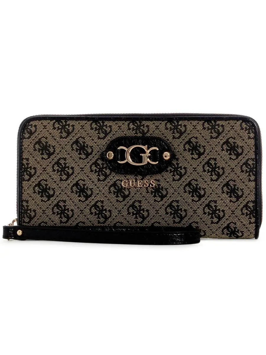Кошелек-клатч Samantha Small Zip Around Wallet GUESS