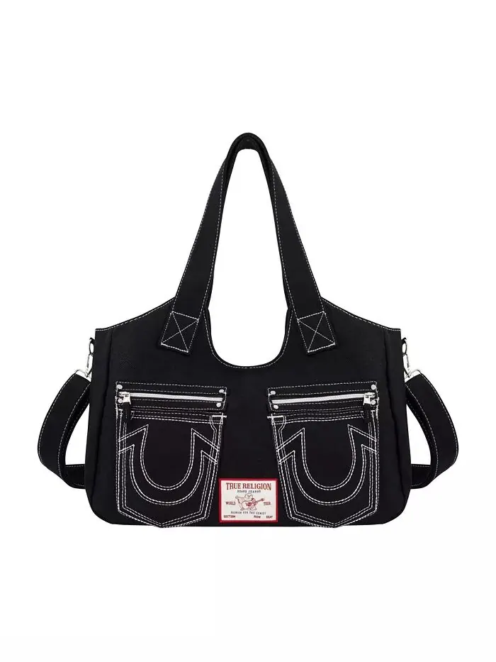 Сумка-портфель Horseshoe Stitch BLACK True Religion