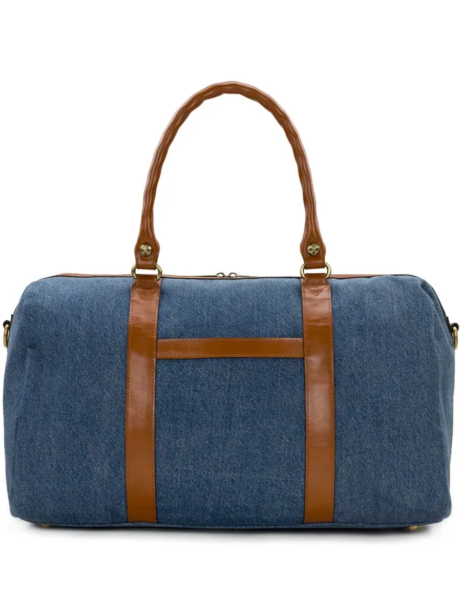 Дорожная сумка Milano Extra-Large Denim Weekender Duffel Handbag Patricia Nash, деним