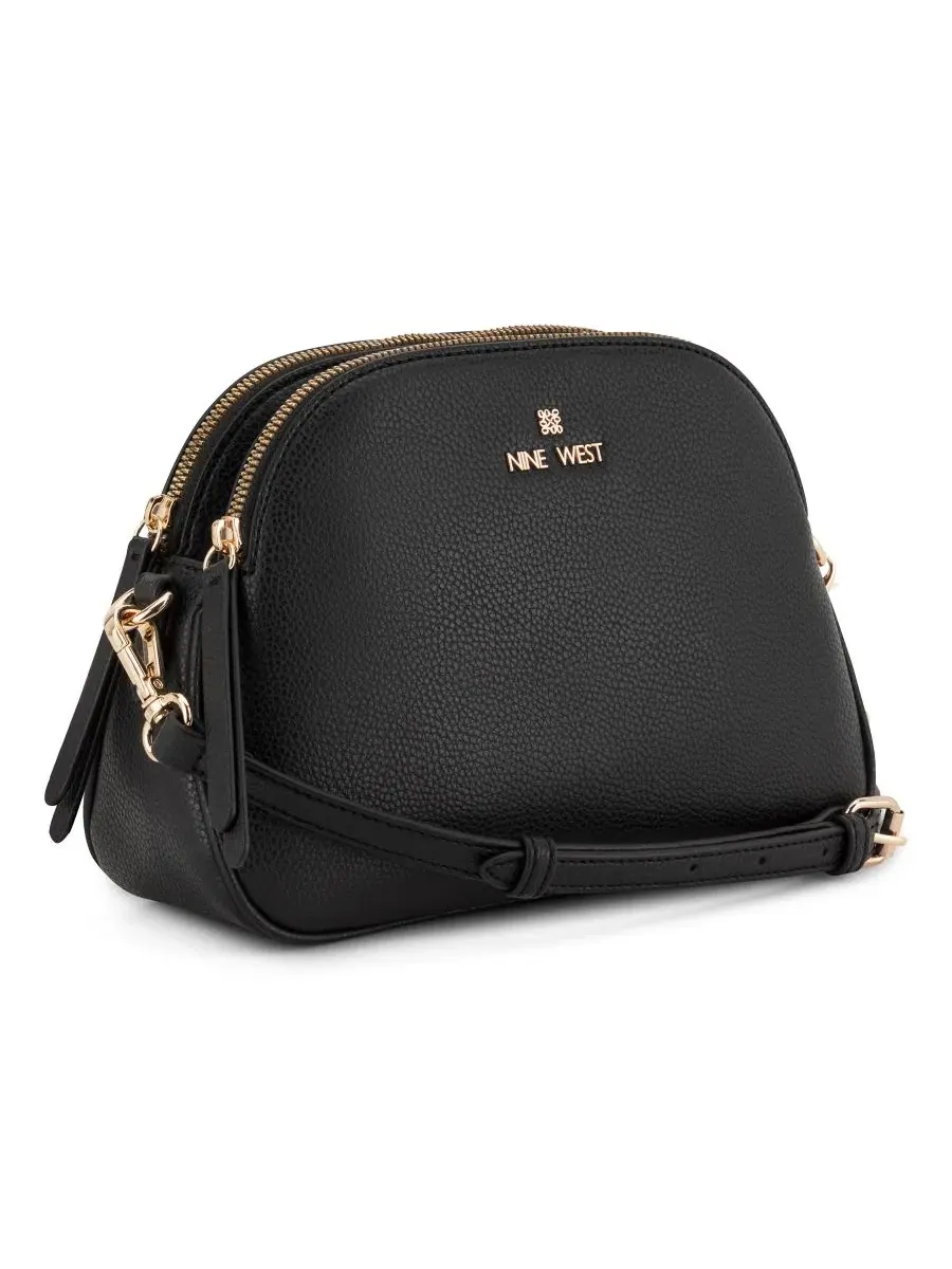 Сумка-кроссбоди Calianna Dome Small Crossbody Handbag Nine West — изображение 3 из 6, черный