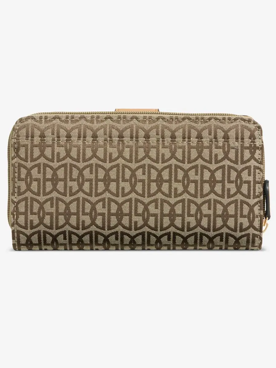 Кошелек-органайзер Jacquard All In One Giani Bernini — изображение 2 из 6, коричневый
