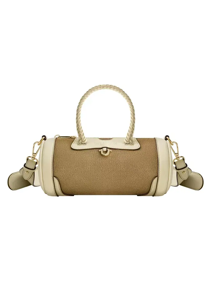 Сумка-мешок Mini Duffel из замши через плечо True Religion