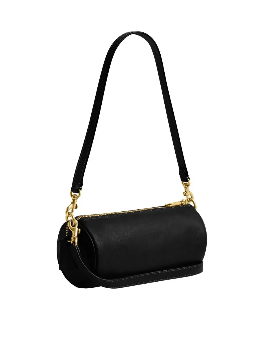 Кожаная сумка через плечо COACH Barrel Small — 2