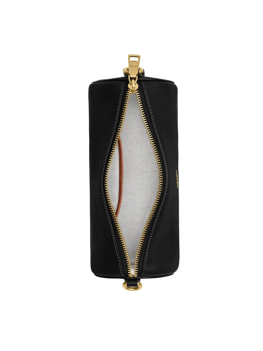 Кожаная сумка через плечо COACH Barrel Small — 4