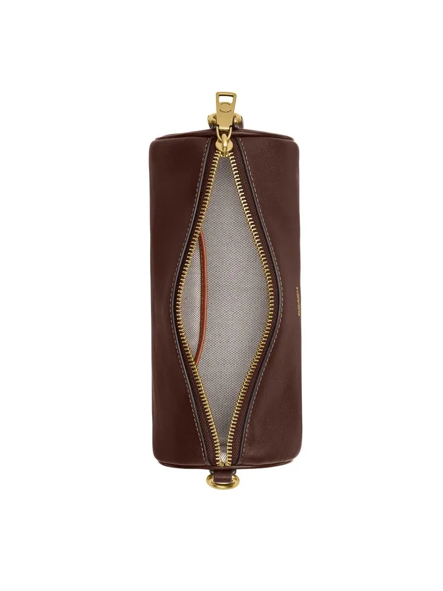 Кожаная сумка через плечо COACH Barrel Small — 5
