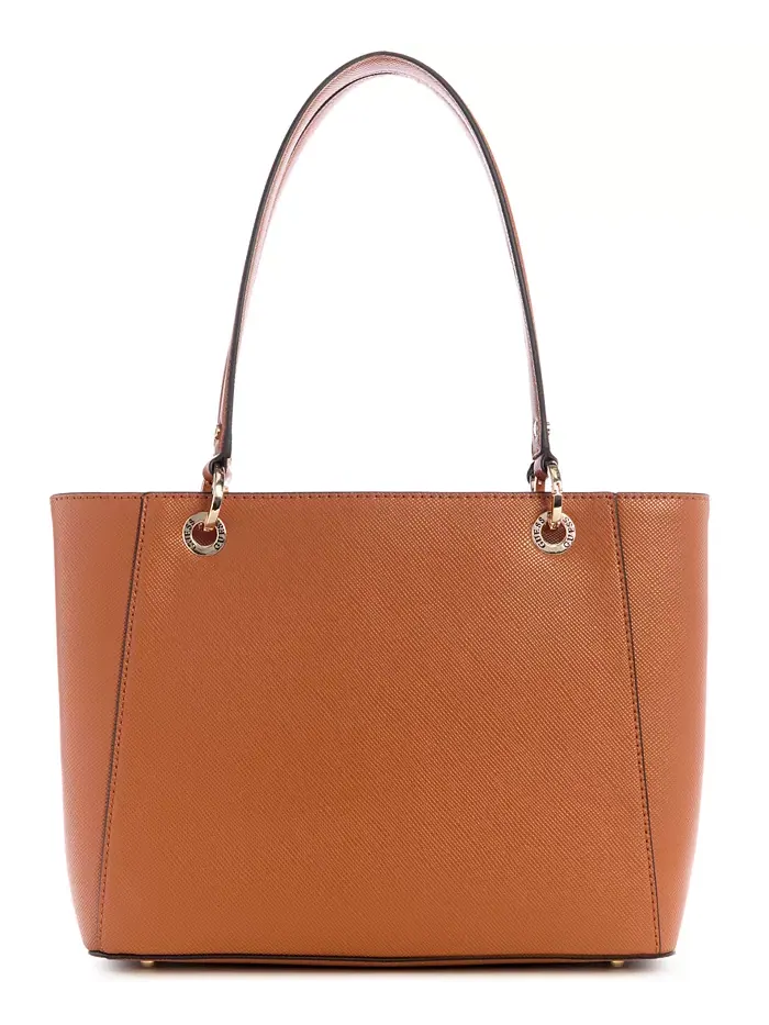 Сумка-тоут Guess Noelle Small — изображение 2 из 5, коричневый