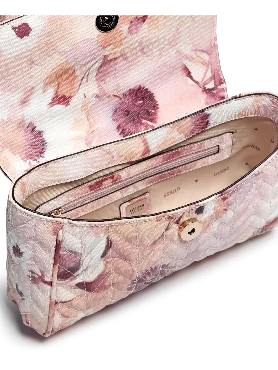 Сумка через плечо с клапаном Stacey Convertible Small Flap Crossbody GUESS — изображение 3 из 6, мульти