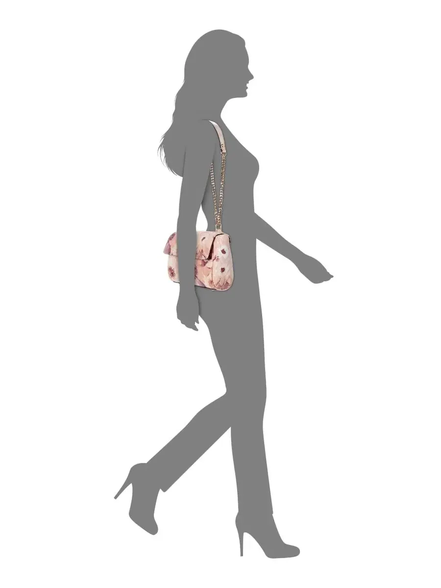 Сумка через плечо с клапаном Stacey Convertible Small Flap Crossbody GUESS — изображение 6 из 6, мульти