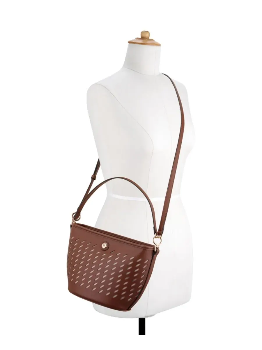 Сумка через плечо Trista Medium Crossbody Bag Nine West — изображение 2 из 6, орех