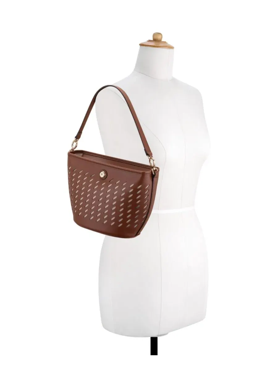 Сумка через плечо Trista Medium Crossbody Bag Nine West — изображение 6 из 6, орех