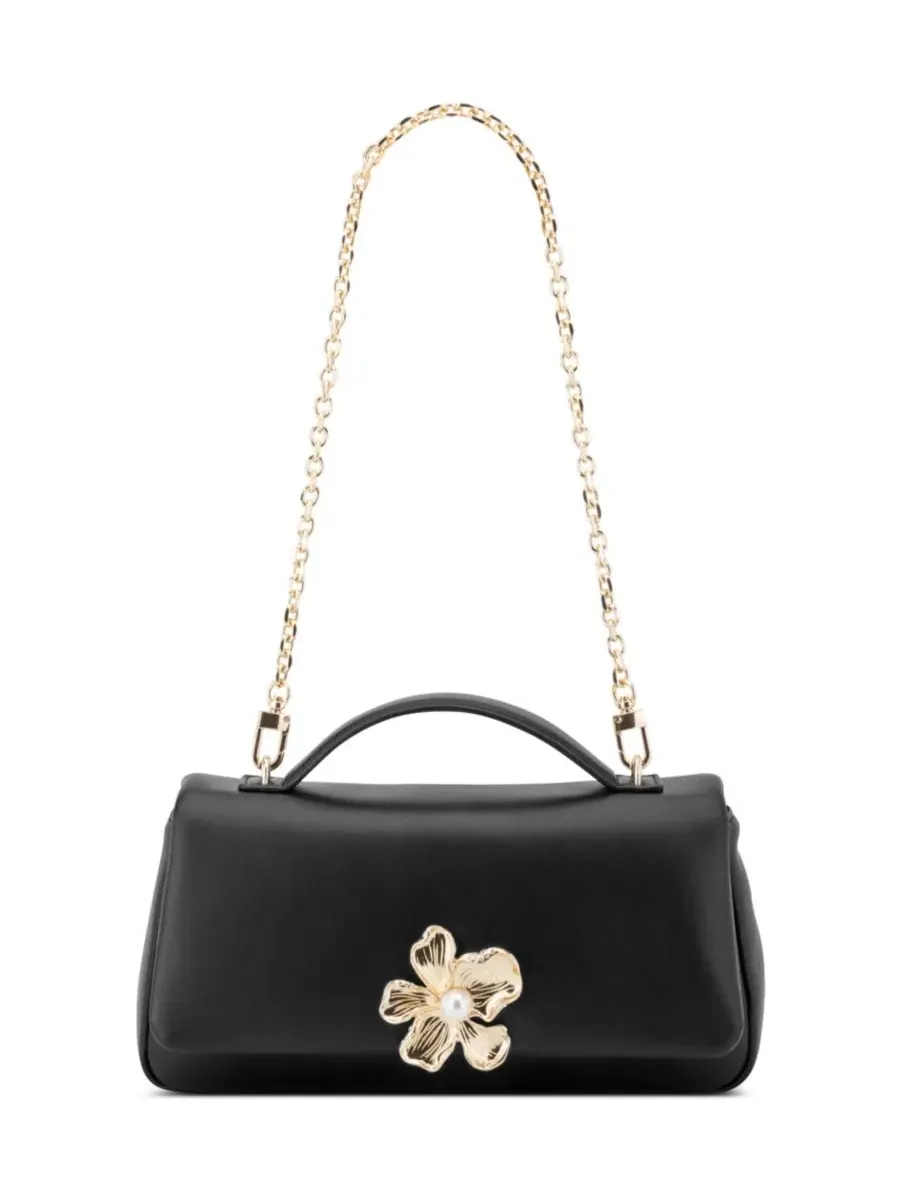 Небольшая сумка-клатч на цепочке Georgena Small Flap Clutch Shoulder Bag Nine West — изображение 1 из 5, черный