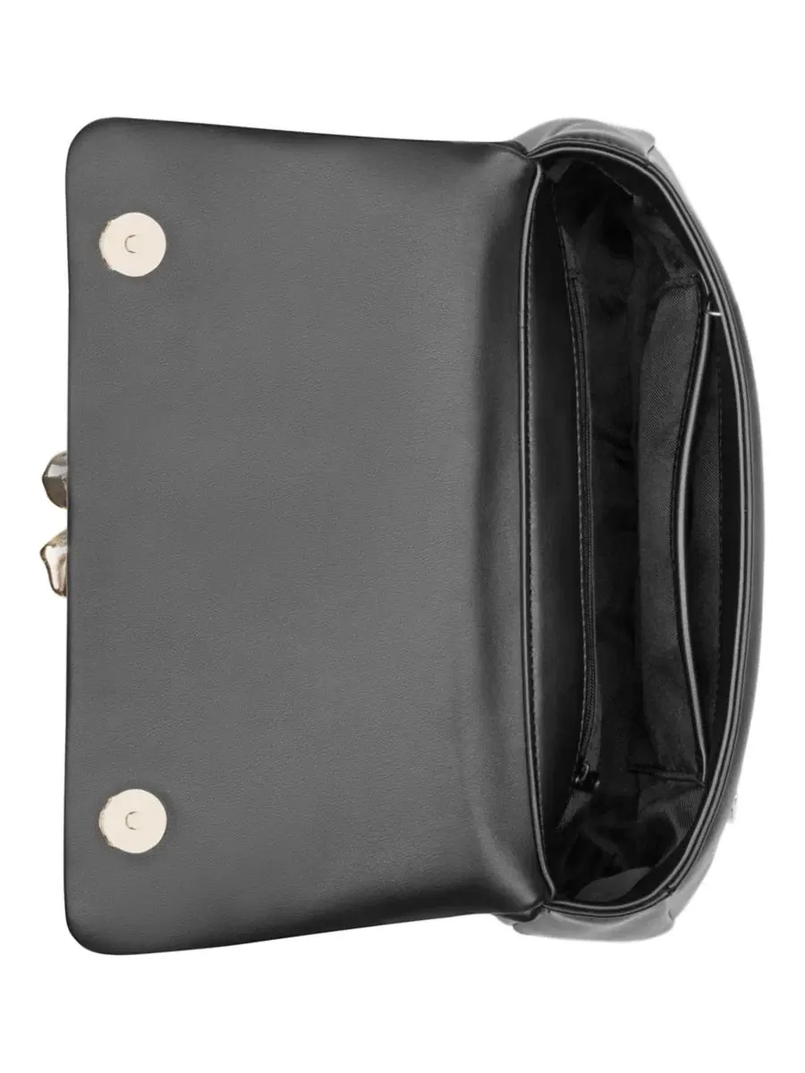 Небольшая сумка-клатч на цепочке Georgena Small Flap Clutch Shoulder Bag Nine West — изображение 5 из 5, черный
