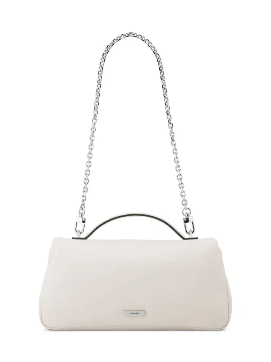 Женская сумка через плечо с клапаном и цепочкой Georgena Small Flap Clutch Shoulder Bag Nine West — изображение 3 из 5