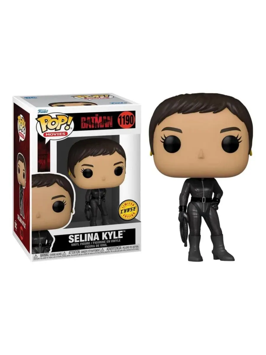 Фигурка Бэтмена из серии Pop Vinyl, Женщина-кошка (редкая версия) Funko — мульти