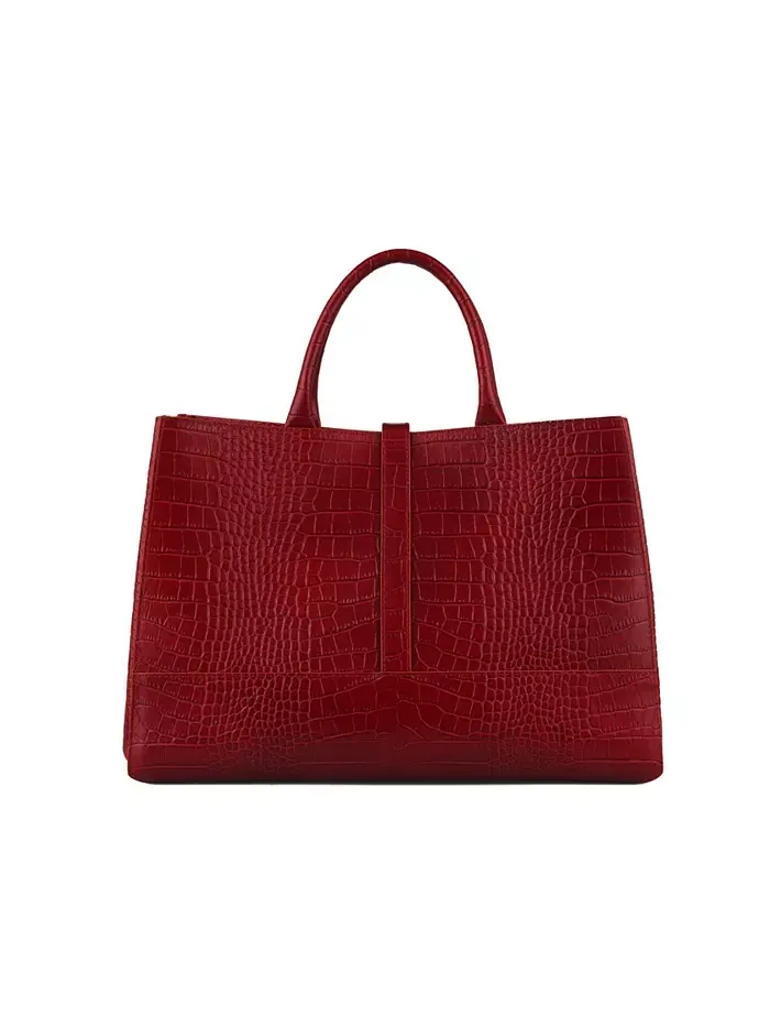 Сумка Lola Croco 15" Teddy Blake — изображение 4 из 6, бордо