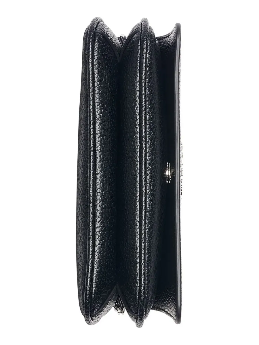 Мини-сумка через плечо с магнитной застежкой Essential Magnetic Snap Calvin Klein — изображение 5 из 5, черный/серебристый