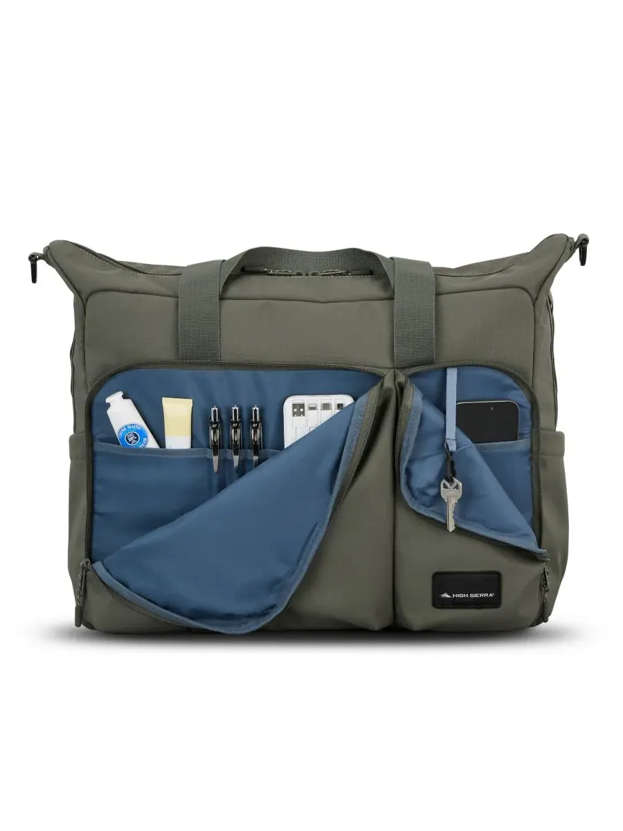 Сумка-шопер Lineage 18" High Sierra — изображение 8 из 11, оливковый