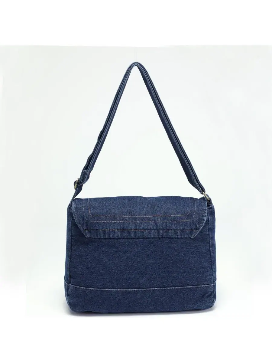 Джинсовая сумка через плечо с клапаном Luma Crossbody Purse SUSU — изображение 5 из 6